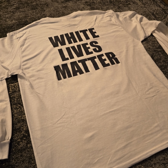 BOOTLEG White Lives Matter long-sleeve - Picture 7 of 9
